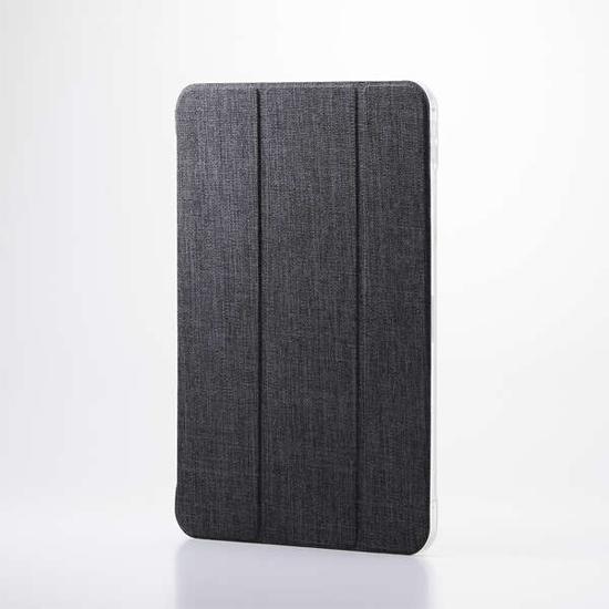 ELECOM　11インチiPad Pro(M4) フラップケース 薄型軽量 ファブリック 背面ク･･･