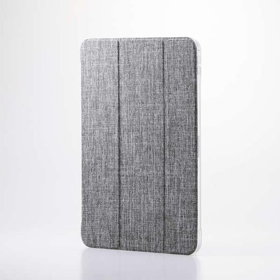 ELECOM　11インチiPad Pro(M4) フラップケース 薄型軽量 ファブリック 背面ク･･･