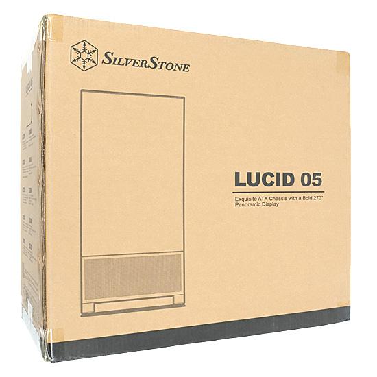 SILVERSTONE製　PCケース Lucid 05　SST-LD05-B-ARGB　黒