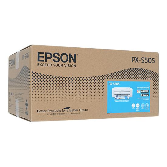 EPSON製　A4インクジェットプリンター ビジネスインクジェット PX-S505