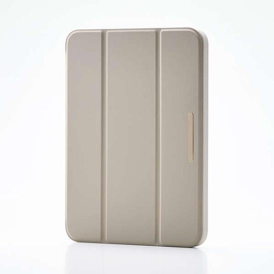 ELECOM　iPad mini(A17 Pro) フラップケース 薄型軽量　TB-A25SWVJM3GB　グレ･･･