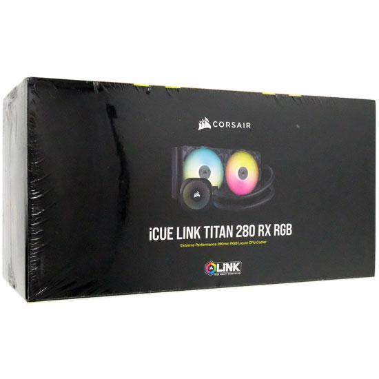 Corsair　iCUE LINK TITAN 280 RX RGB CW-9061017-WW　ブラック