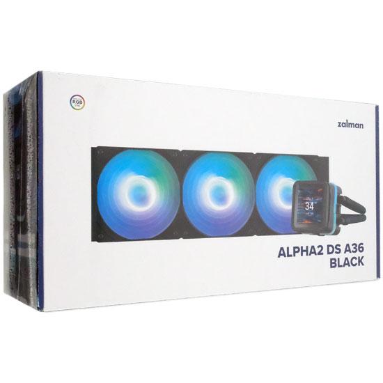 ZALMAN製　簡易水冷CPUクーラー ALPHA2 DS A36　Black