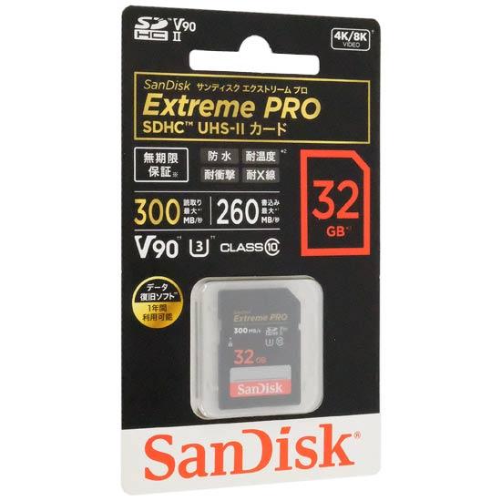 SanDisk　SDHCメモリーカード　SDSDXDK-032G-JNJIP　32GB