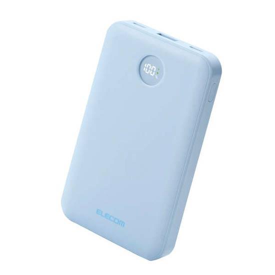 ELECOM　残量表示機能付きモバイルバッテリー 10000mAh/22.5W　DE-C76-10000B･･･