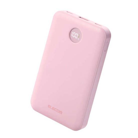 ELECOM　残量表示機能付きモバイルバッテリー 10000mAh/22.5W　DE-C76-10000P･･･