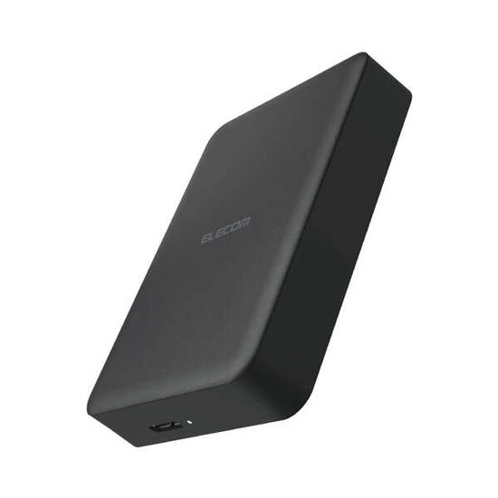 ELECOM　ポータブルハードディスク　ELP-HTV040UBK　4TB