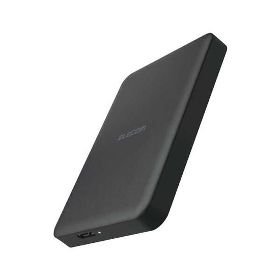 ELECOM　ポータブルハードディスク　ELP-HTV010UBK　1TB