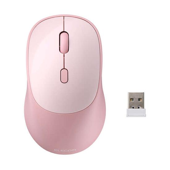 ELECOM製　OSMOD USB無線/Bluetoothマウス 4ボタン Mサイズ　M-MY20MBSXPN　･･･