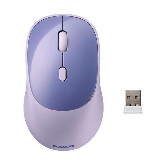 ELECOM製　OSMOD USB無線/Bluetoothマウス 4ボタン Mサイズ　M-MY20MBSXBU　･･･