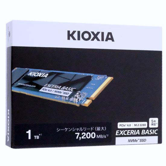 キオクシア　EXCERIA BASIC SSD-CK1.0N4B/J　1TB　ブラック