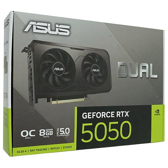 ASUS製グラボ　DUAL-RTX5050-O8G　PCIExp 8GB