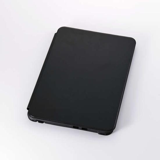 ELECOM　ハイブリッドケース フラップ付き 衝撃吸収　TB-MSP25HVCKFBK　ブラ･･･