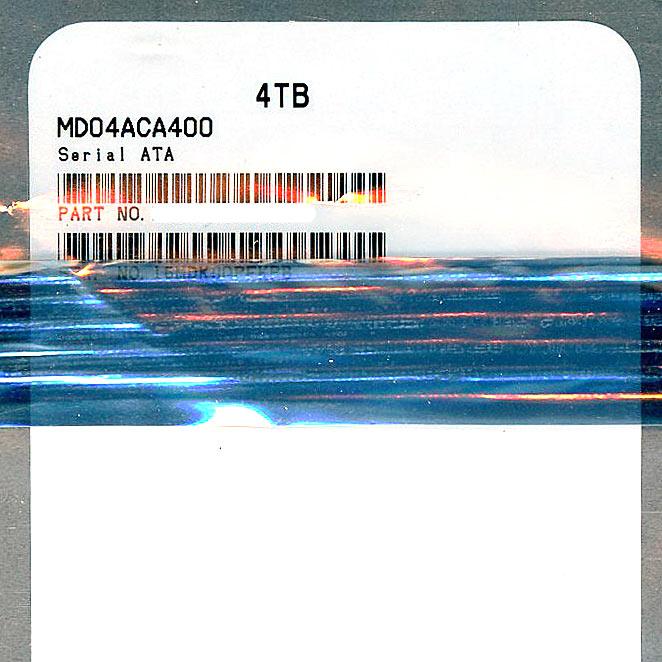 TOSHIBA製HDD　MD04ACA400　4TB SATA600 7200 商品画像1：オンラインショップ　エクセラー