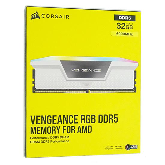 Corsair　デスクトップ用 CMH32GX5M2E6000Z36W　DDR5 PC5-48000 16GB 2枚組