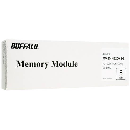 BUFFALO製　MV-D4N3200-8G　SODIMM DDR4 PC4-25600 8GB