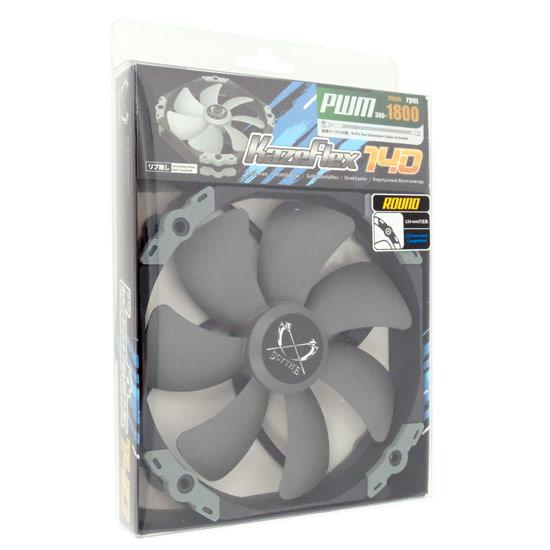 SCYTHE製　KAZE-FLEX 140mm PWM KF1425FD18-P