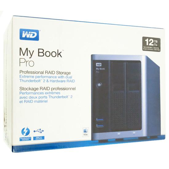 WesternDigital　ポータブルハードディスク My Book Pro WDBDTB0120JSL　12TB