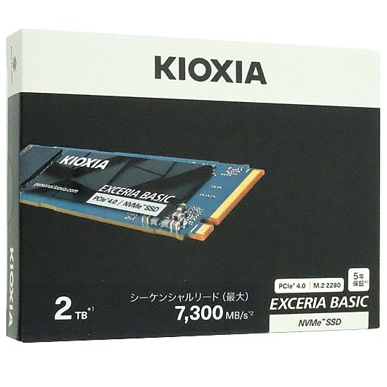 キオクシア　EXCERIA BASIC SSD-CK2.0N4B/J　2TB　ブラック