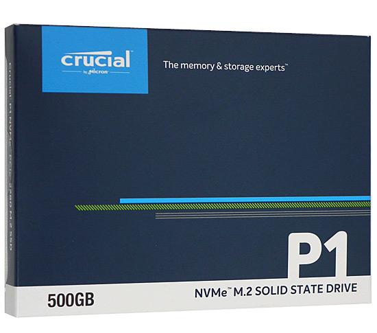 crucial　内蔵型 M.2 SSD　P1 CT500P1SSD8　500GB