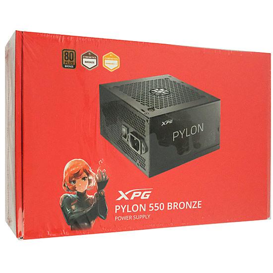 ADATA　PC電源ユニット XPG PYLON 550W PYLON550B-BKCJP