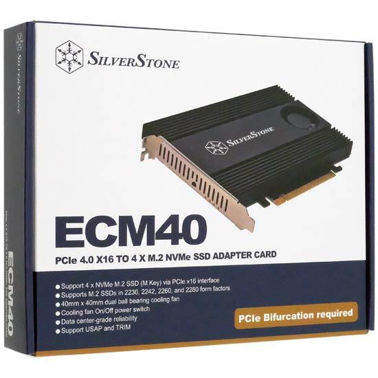 SILVERSTONE　SSDアダプタカード　SST-ECM40 [M.2]