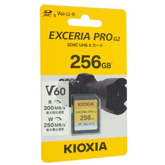 キオクシア　SDXCメモリーカード EXCERIA PRO G2　KSDHU-B256G　256GB