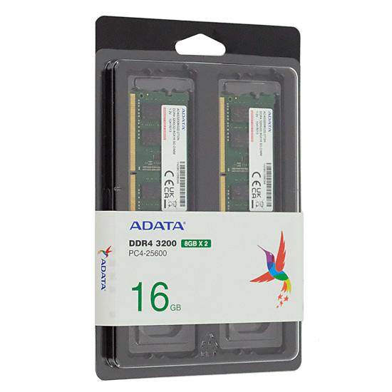 ADATA　ノート用 AD4S32008G22-DTGN　SODIMM DDR4 PC4-25600 8GB 2枚組