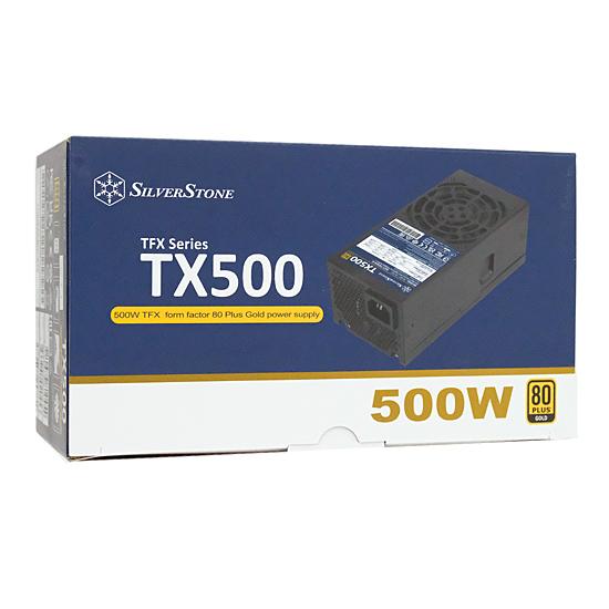 SILVERSTONE製　PC電源 SST-TX500-G　ブラック