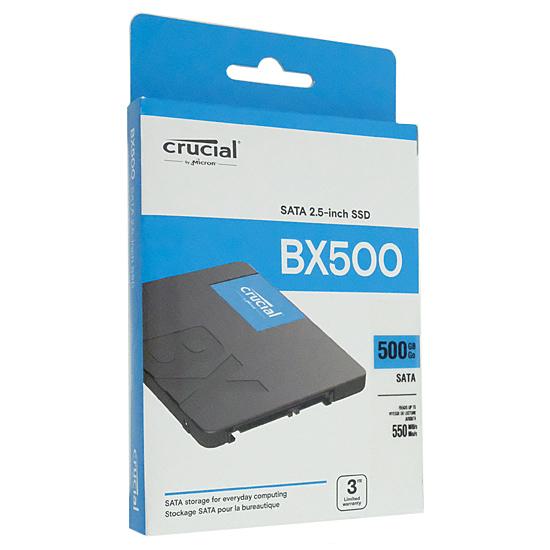 crucial　2.5インチ 内蔵型 SSD BX500 CT500BX500SSD1　500GB
