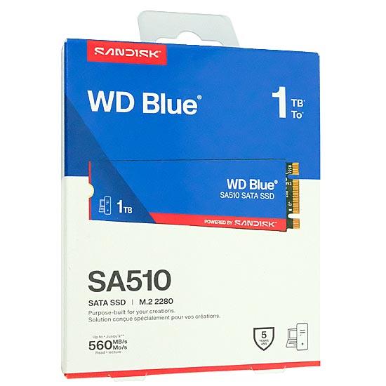 Sandisk SSD　WD Blue SA510 SATA WDS100T3B0B　1TB