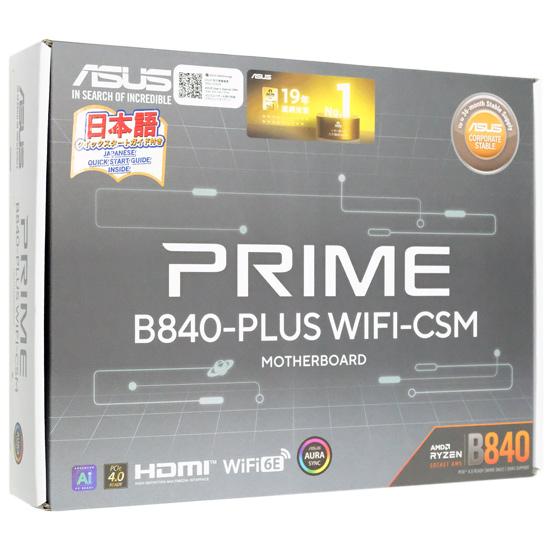 ASUS製　ATXマザーボード　PRIME B840-PLUS WIFI-CSM　SocketAM5　未使用