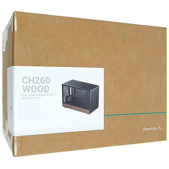DEEPCOOL　PCケース CH260 WOOD R-CH260-BKNWM0-G-1　ブラック 商品画像2：オンラインショップ　エクセラー
