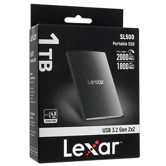 LEXAR MEDIA　外付けSSD SL500 LSL500X001T-RNBNG　1TB