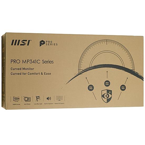 MSI　34型 ゲーミングモニター　PRO MP341CQW　白