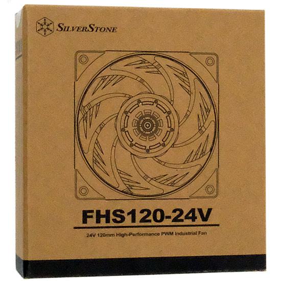 SILVERSTONE　ケースファン 120mm FHS 120 24V SST-FHS120-24V　黒