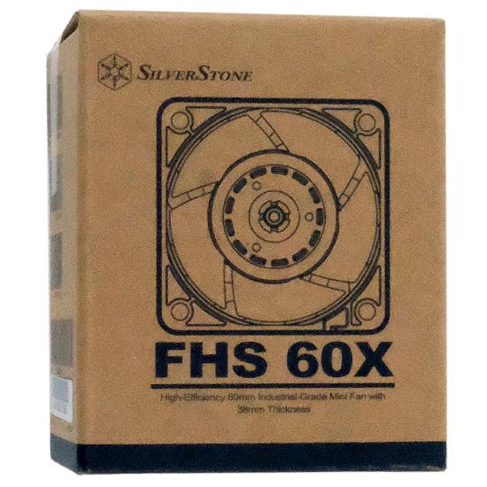 SILVERSTONE　ケースファン 60mm FHS 60X SST-FHS60X　黒