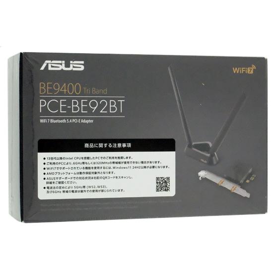 ASUS　WiFi 7 PCI-Eアダプタ　PCE-BE92BT