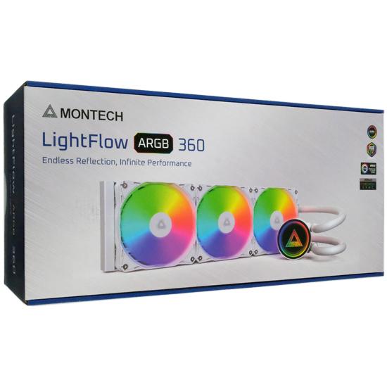 MONTECH　水冷CPUクーラー LightFlow ARGB 360　ホワイト