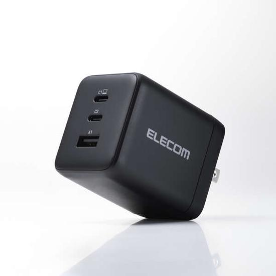 ELECOM　USB Power Delivery 100W AC充電器　ACDC-PD104100BK　ブラック