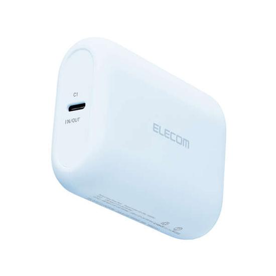 ELECOM　残量表示機能付きコンパクトモバイルバッテリー 10000mAh/15W　DE-C8･･･