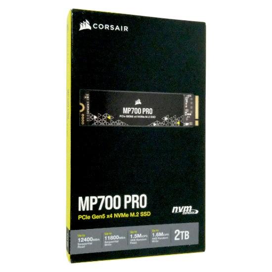 Corsair　SSD　MP700 PRO CSSD-F2000GBMP700PNH　2TB　BLACK