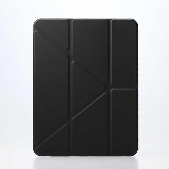 ELECOM　11インチiPad Air(M4/M3/M2) ORIGAMIXケース 背面クリア　TB-A26MWVO･･･