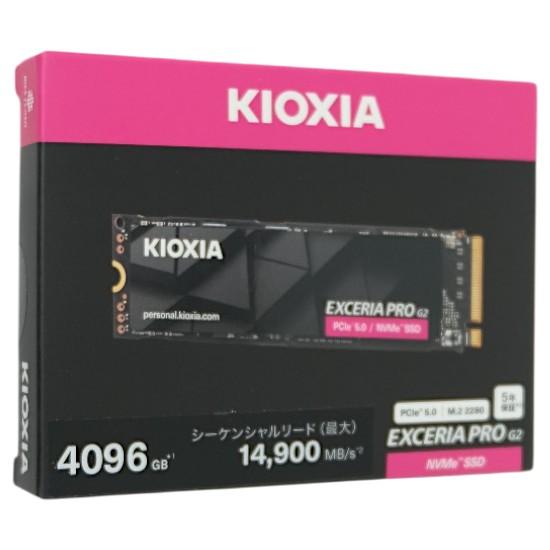 キオクシア　EXCERIA PRO G2　SSD-CK4.0N5PRG2N