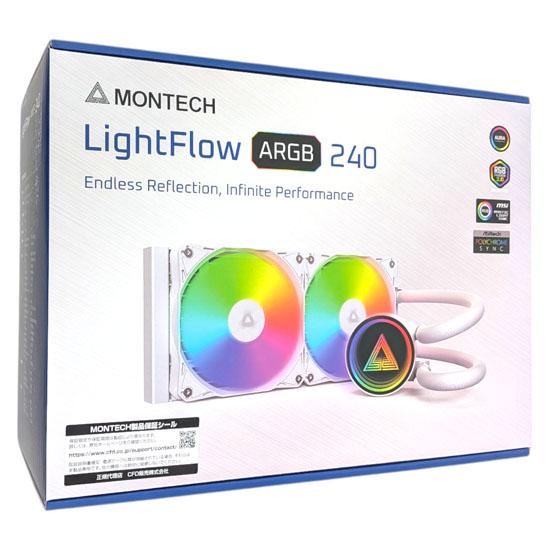 MONTECH　水冷CPUクーラー LightFlow ARGB 240　ホワイト