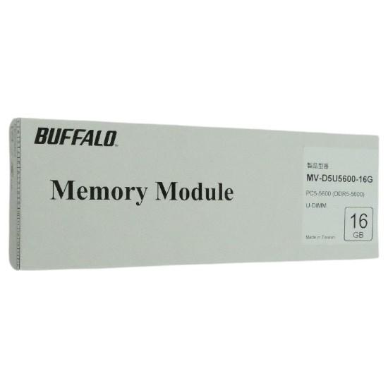 BUFFALO　デスクトップ用 MV-D5U5600-16G　DDR5 PC5-5600 PC5-44800 16GB