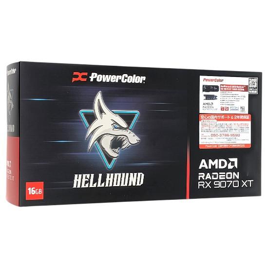 PowerColor　Hellhound AMD Radeon RX 9070 XT 16GB GDDR6 RX9070XT 16G-L/OC･･･