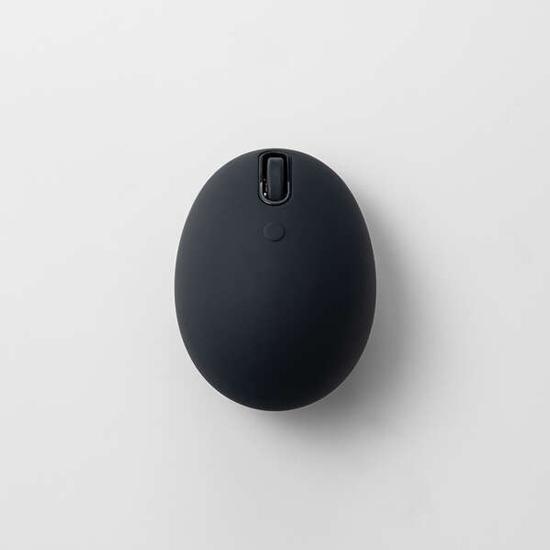 ELECOM　EGG MOUSE Bluetooth 静音マウス 4ボタン　M-EGG40BBXSSBK　ブラック