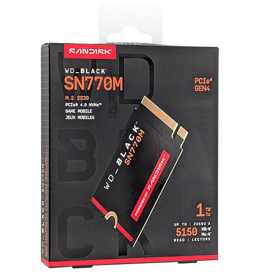 Sandisk　WD_Black SN770M NVMe SSD WDS100T3X0G　1TB