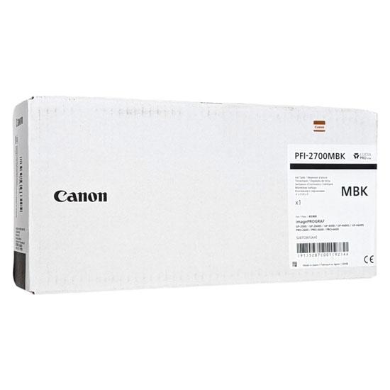 CANON　インクタンク　PFI-2700 MBK　マットブラック
